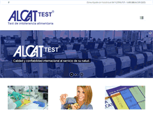 Tablet Screenshot of alcat.com.ar